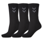 Preview: Hummel Basic 3er Pack Sportsocken - Schwarz